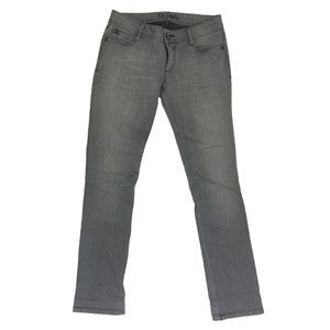 DL1961 Tory Slim Straight Jeans with 360 in Grey/ Light Wash Size 28